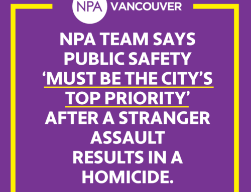 ‘Enough is enough’: NPA Team says Public Safety ‘must be the City’s top priority’ after a stranger assault results in a homicide.